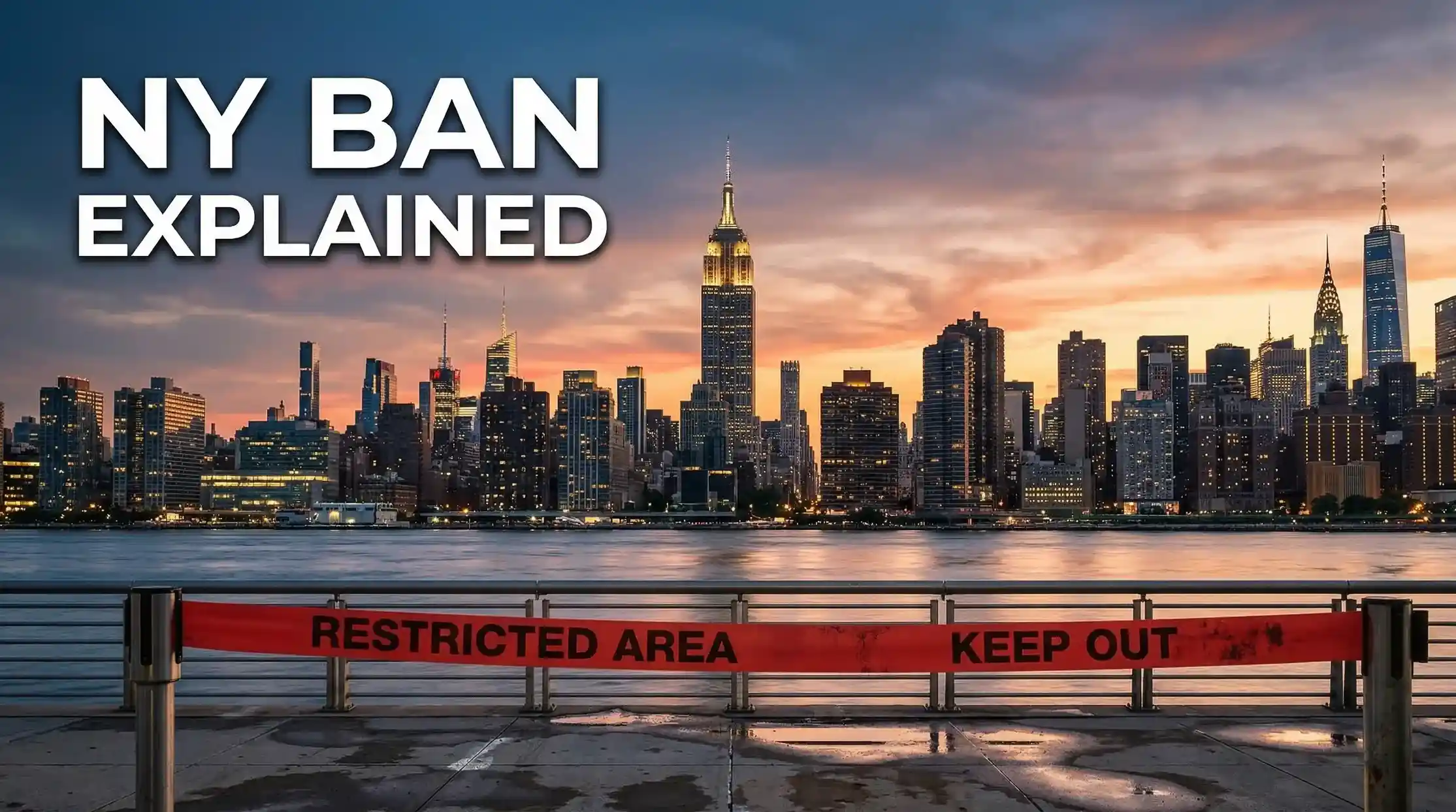 New York sweepstakes casino ban S.5935A law explained