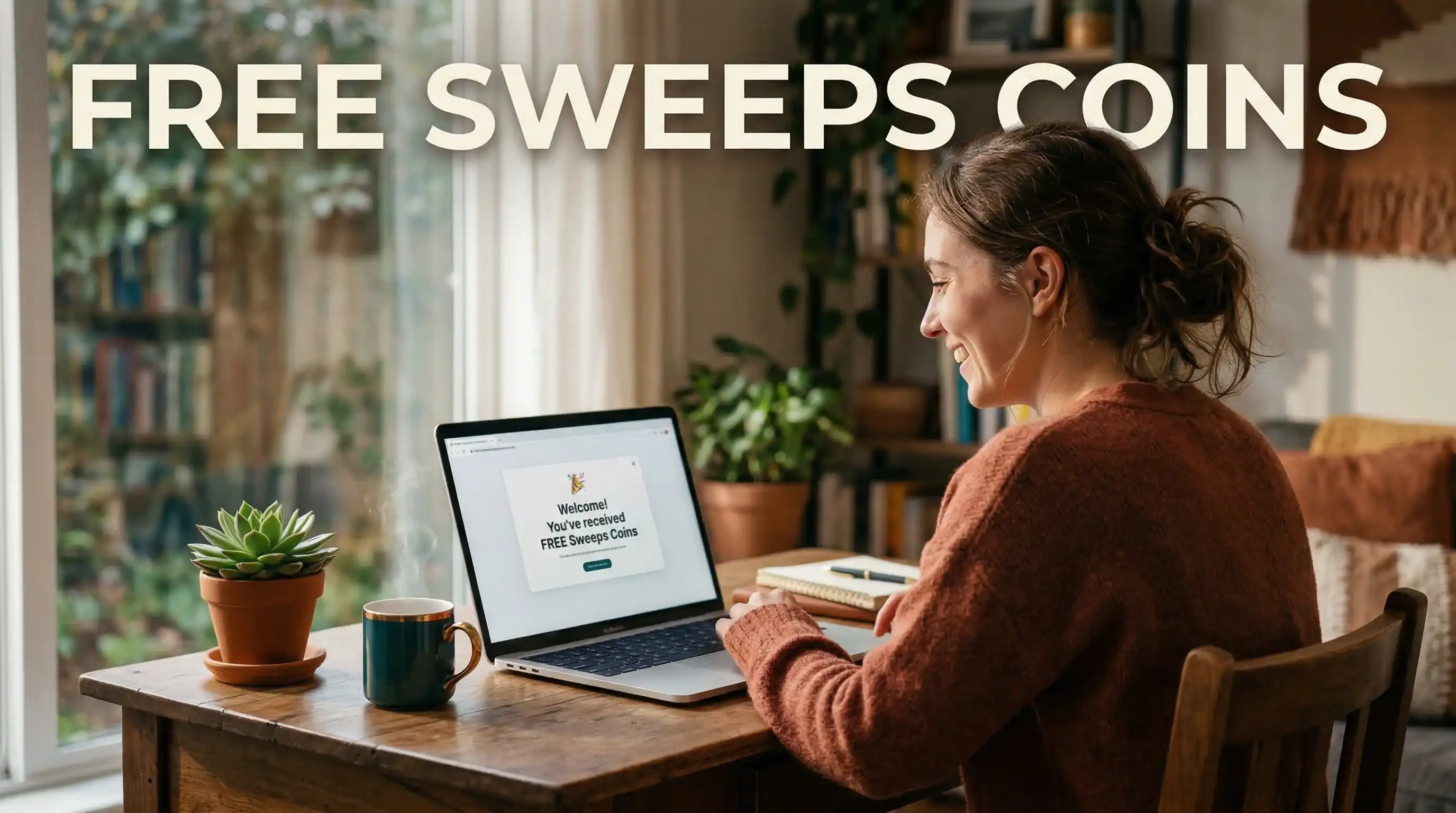 No deposit sweepstakes casino bonus with free Sweeps Coins offer